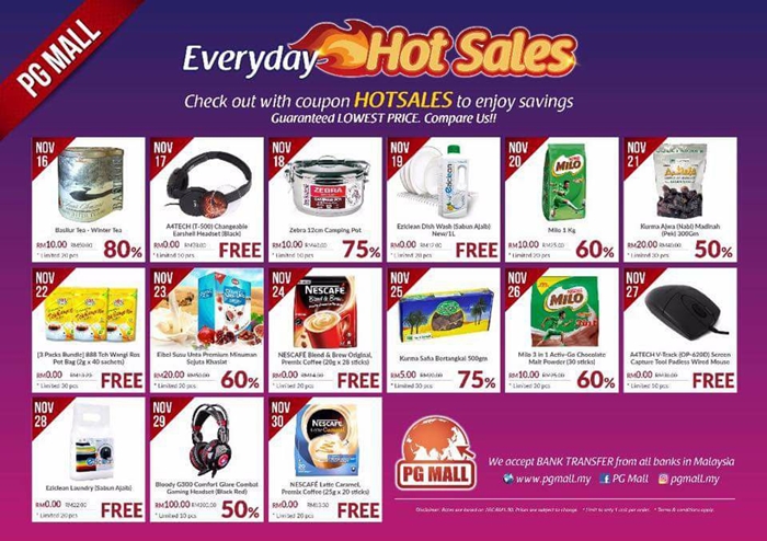 everyday hot sales di PGMall