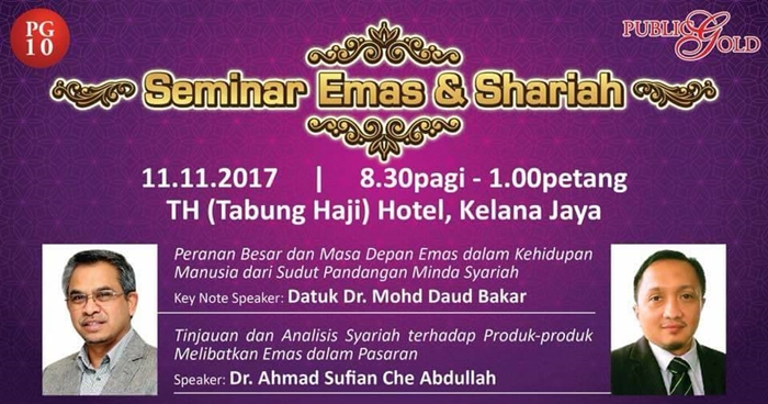 Seminar Emas & Shariah
