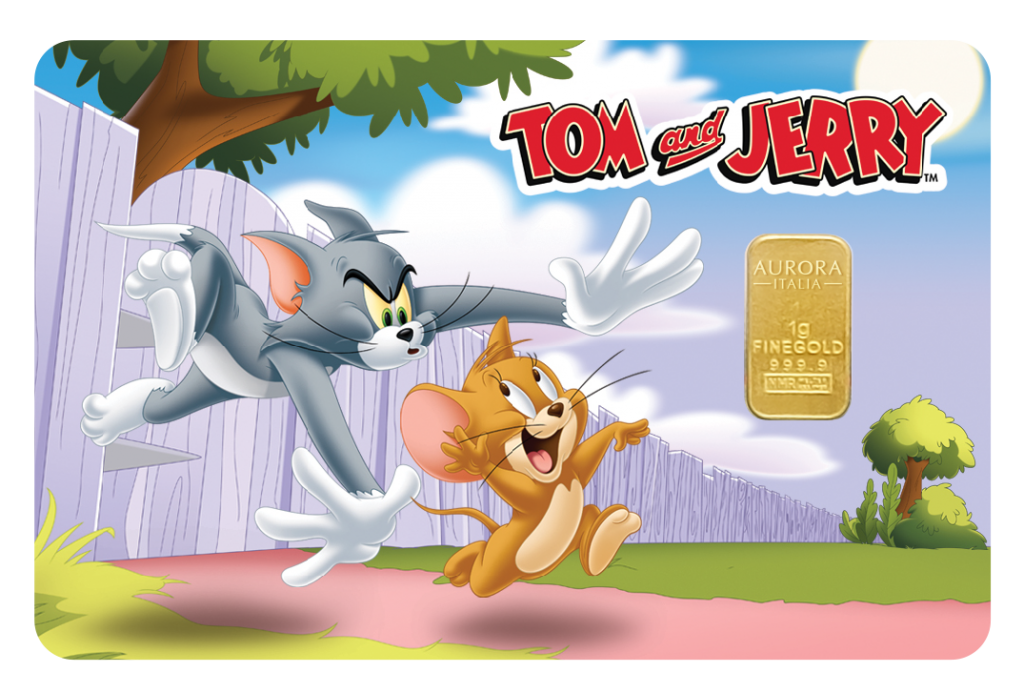 bar emas public gold kartun Tom & Jerry