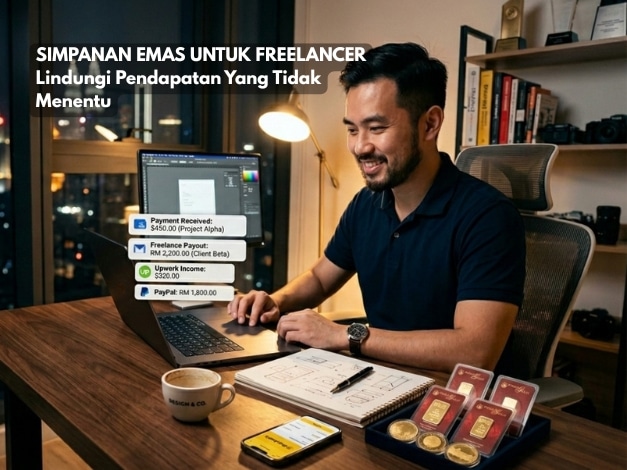 SIMPANAN EMAS UNTUK FREELANCER
Lindungi Pendapatan Yang Tidak Menentu
