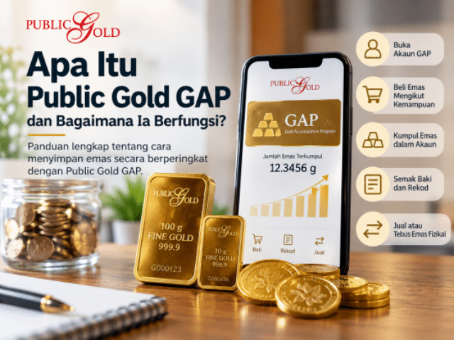 Apa itu Public Gold GAP dan bagaimana simpanan emas berfungsi