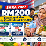 SARA 2027 RM200 bantuan MADANI melalui MyKad Malaysia